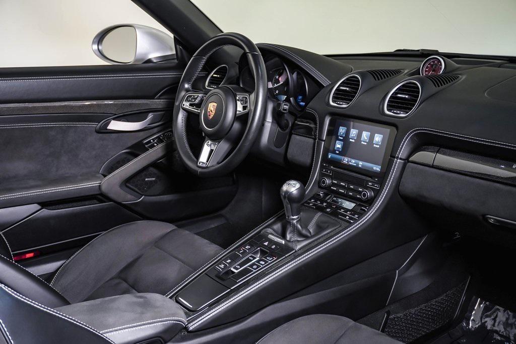 used 2021 Porsche 718 Spyder car, priced at $129,000
