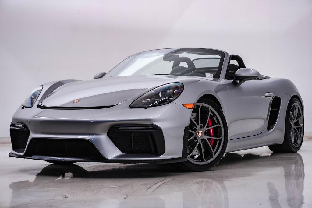 used 2021 Porsche 718 Spyder car, priced at $129,000