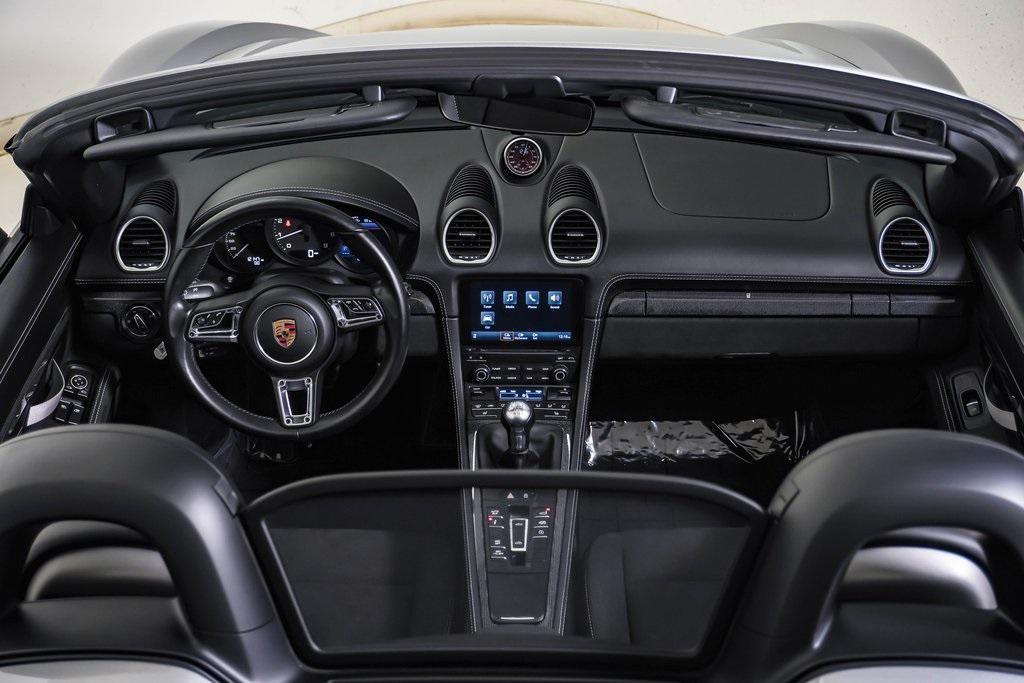 used 2021 Porsche 718 Spyder car, priced at $129,000