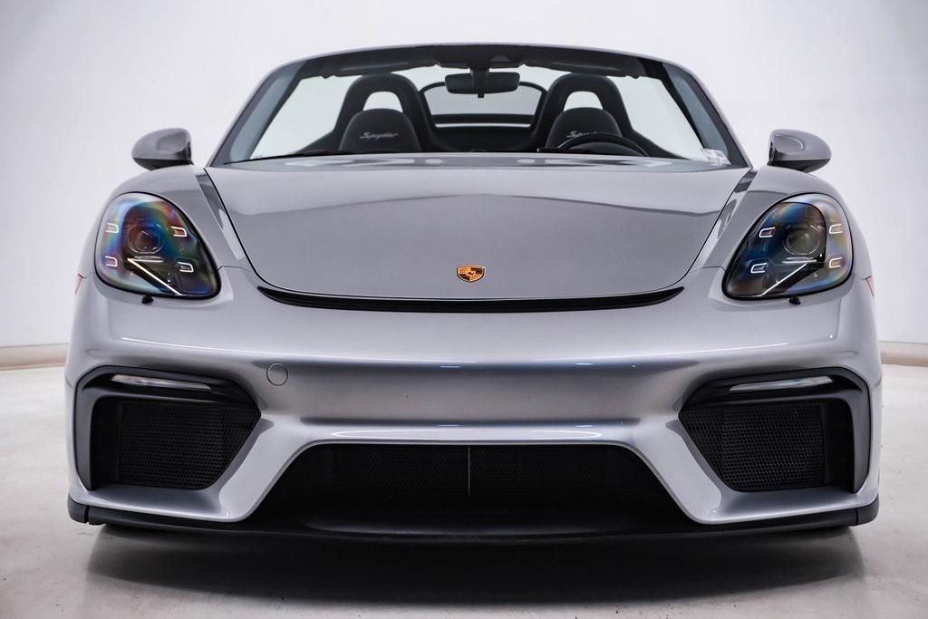 used 2021 Porsche 718 Spyder car, priced at $129,000