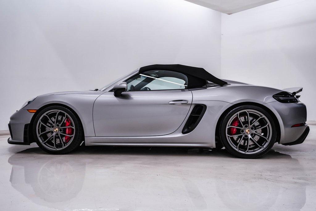 used 2021 Porsche 718 Spyder car, priced at $129,000