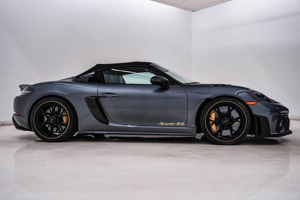 used 2025 Porsche 718 Spyder car, priced at $225,000