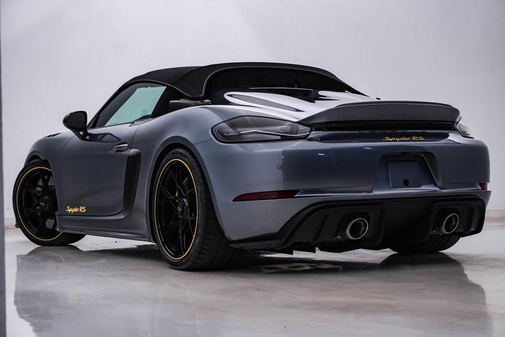 used 2025 Porsche 718 Spyder car, priced at $225,000