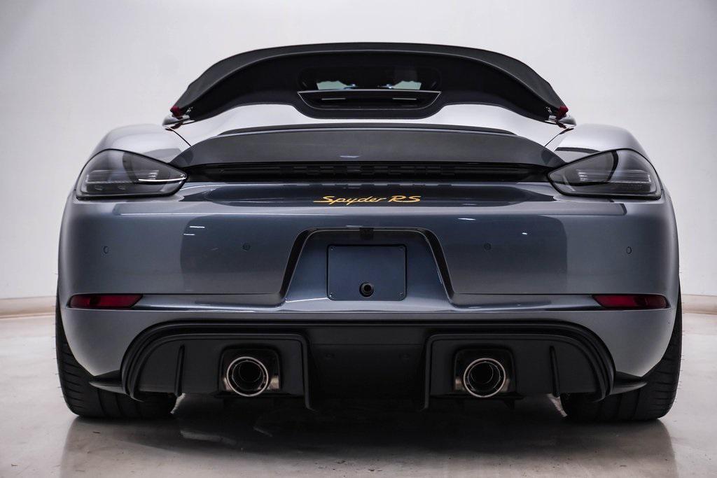 used 2025 Porsche 718 Spyder car, priced at $225,000