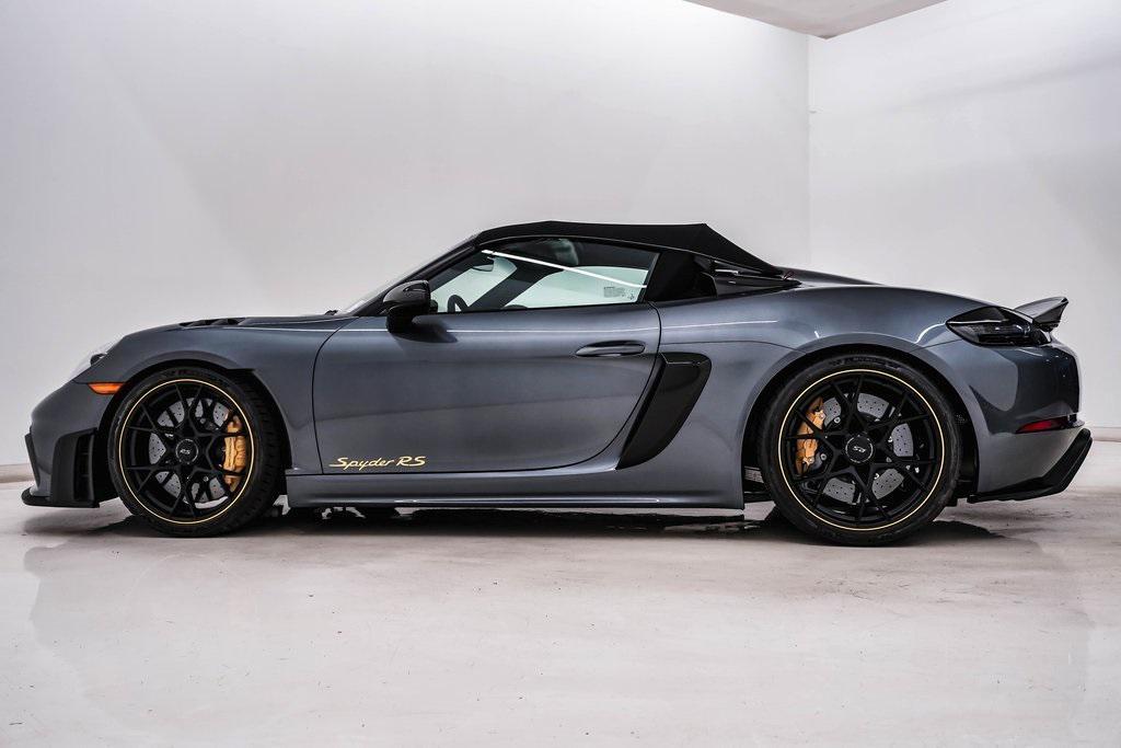 used 2025 Porsche 718 Spyder car, priced at $225,000