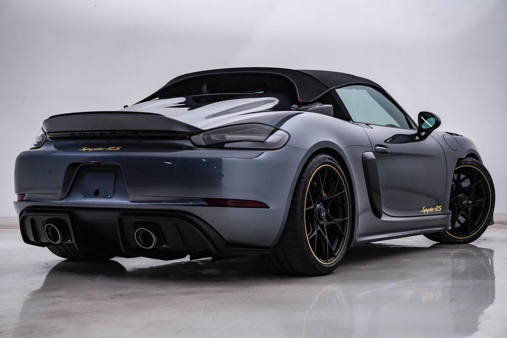 used 2025 Porsche 718 Spyder car, priced at $225,000