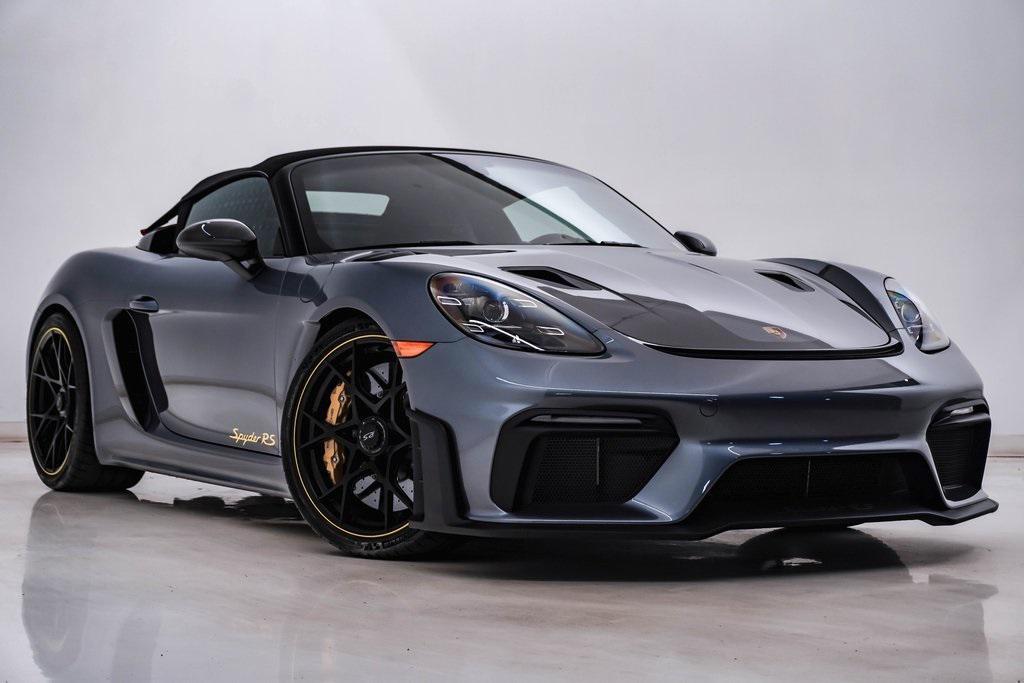 used 2025 Porsche 718 Spyder car, priced at $225,000