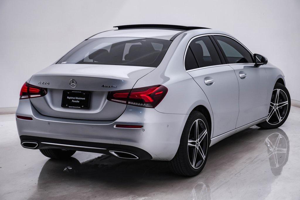 used 2021 Mercedes-Benz A-Class car, priced at $25,000