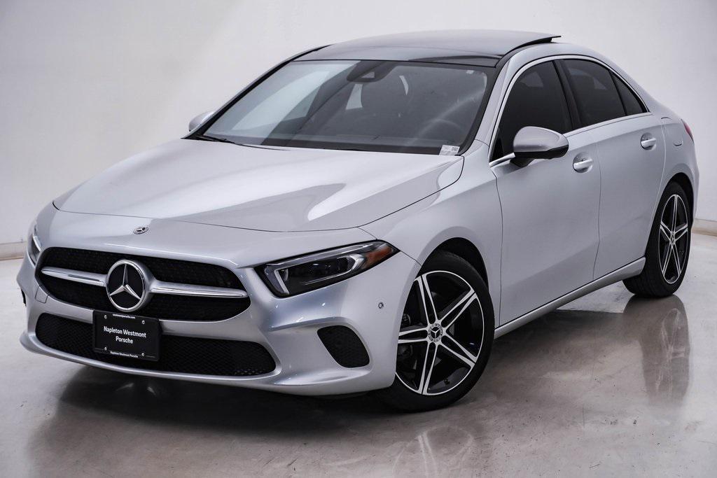 used 2021 Mercedes-Benz A-Class car, priced at $25,000