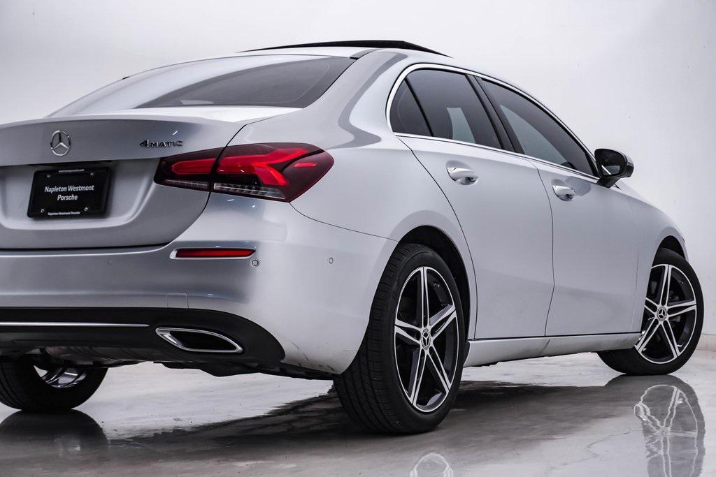 used 2021 Mercedes-Benz A-Class car, priced at $25,000