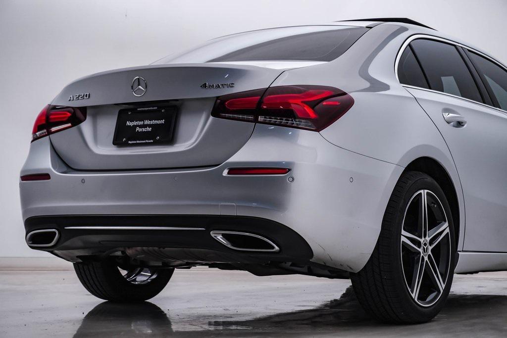 used 2021 Mercedes-Benz A-Class car, priced at $25,000