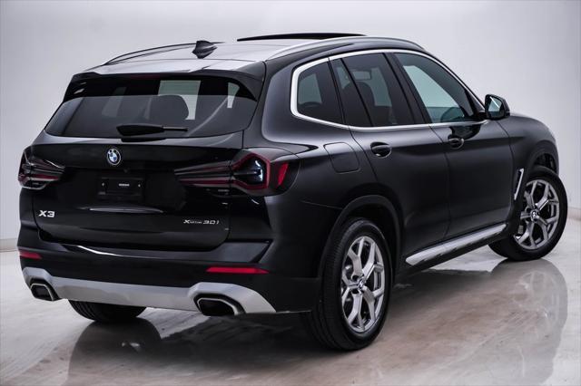 used 2022 BMW X3 car, priced at $35,500