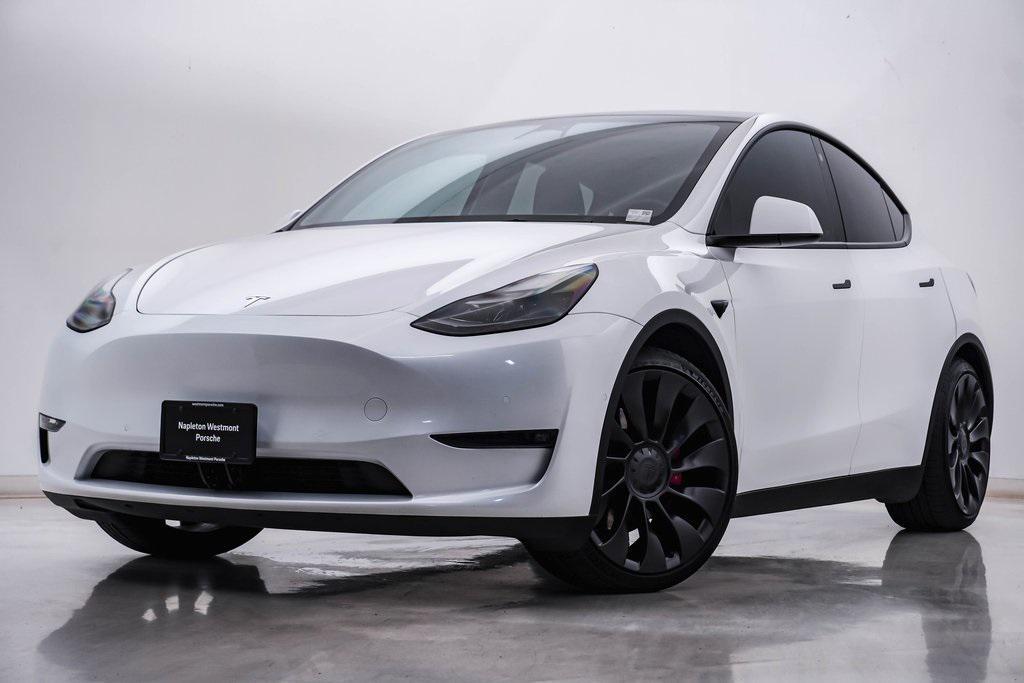 used 2022 Tesla Model Y car, priced at $29,500