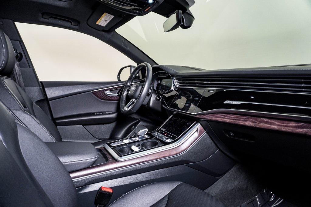used 2020 Audi Q8 car, priced at $43,000