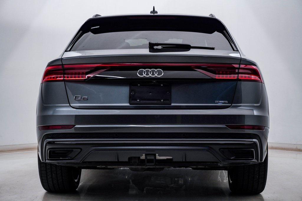 used 2020 Audi Q8 car, priced at $43,000