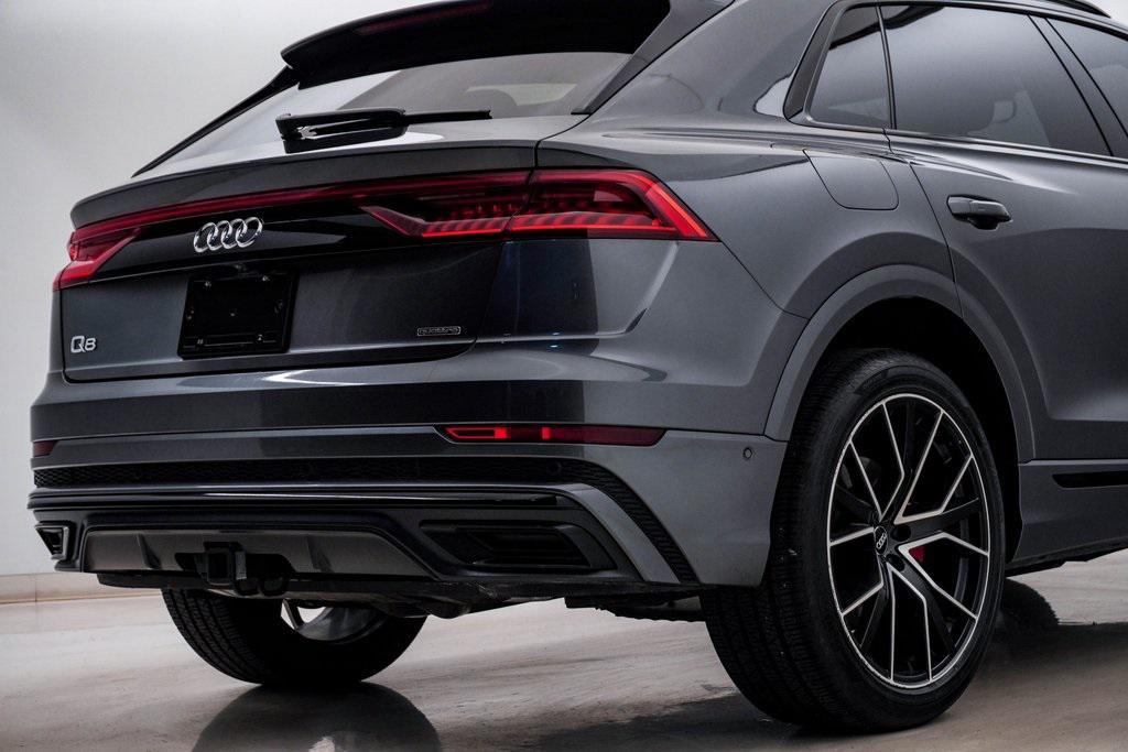 used 2020 Audi Q8 car, priced at $43,000