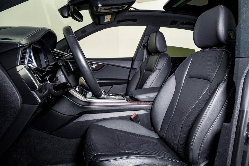 used 2020 Audi Q8 car, priced at $43,000