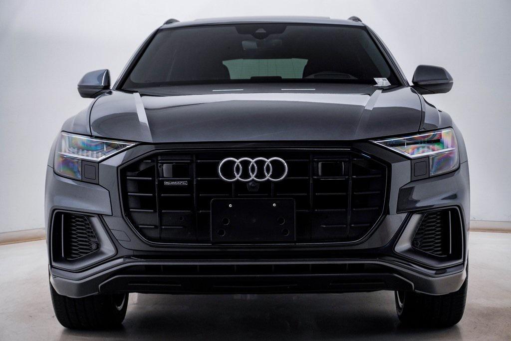 used 2020 Audi Q8 car, priced at $43,000
