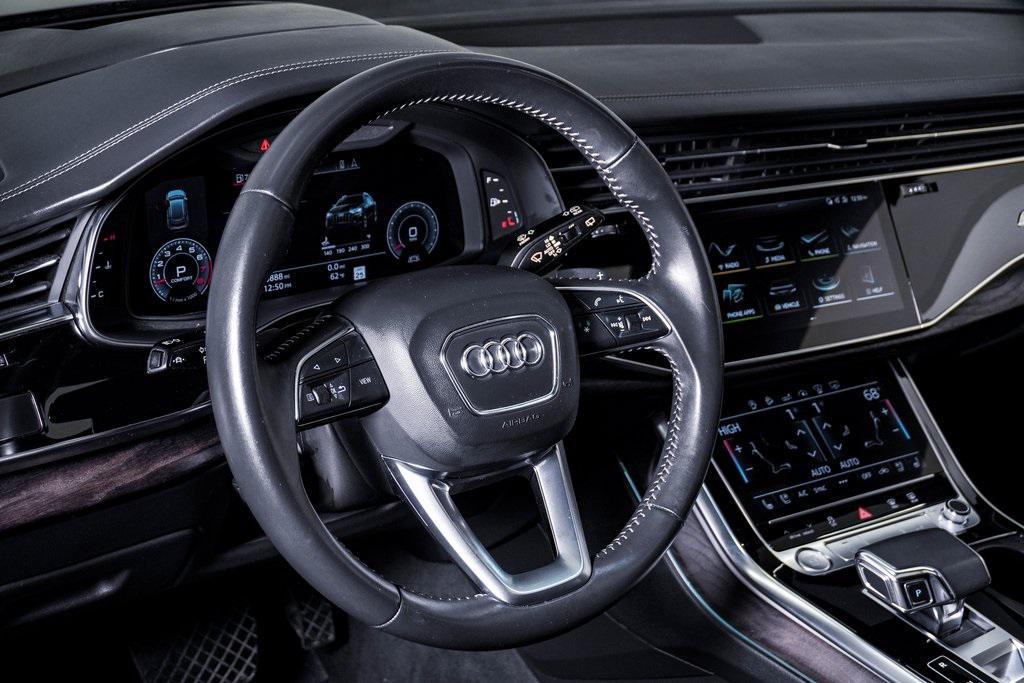 used 2020 Audi Q8 car, priced at $43,000