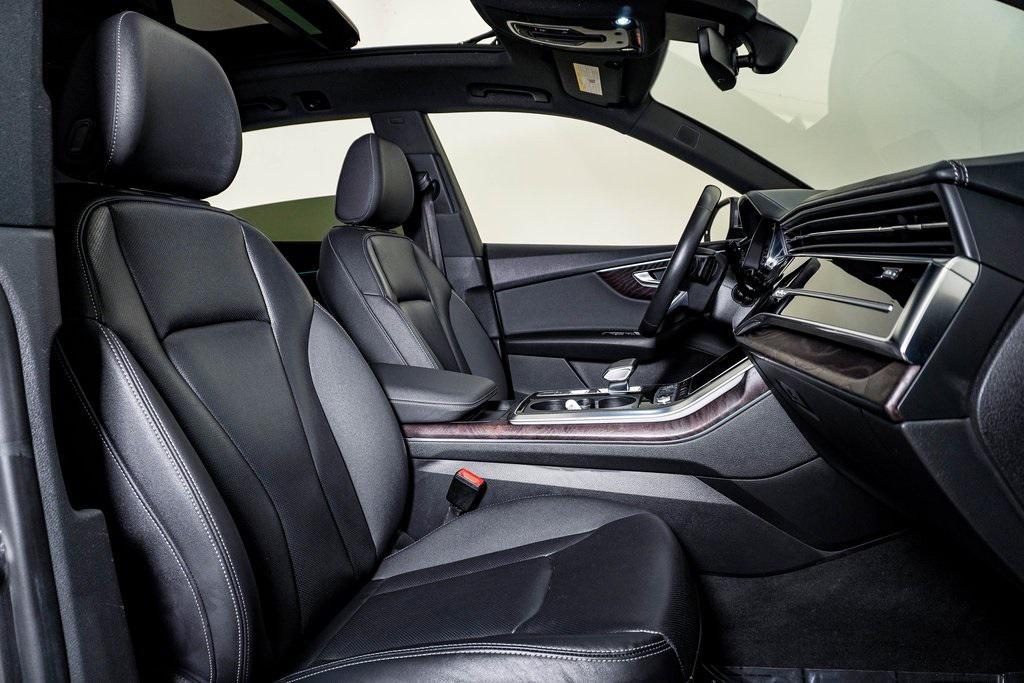 used 2020 Audi Q8 car, priced at $43,000