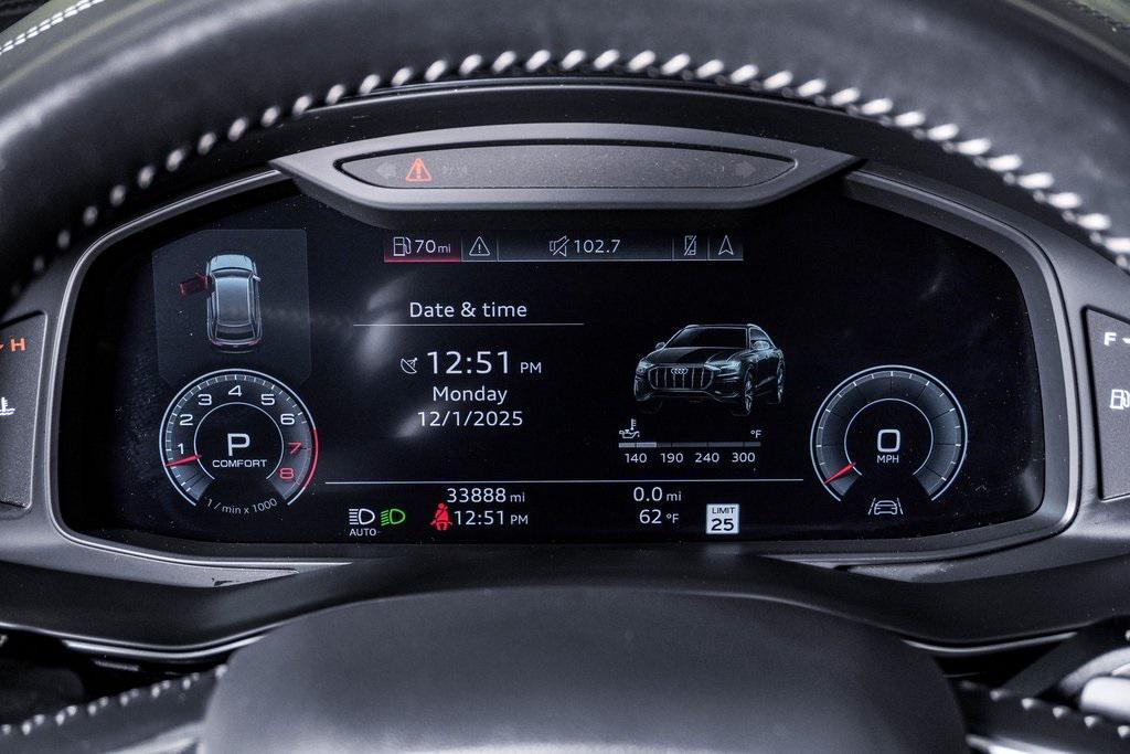 used 2020 Audi Q8 car, priced at $43,000