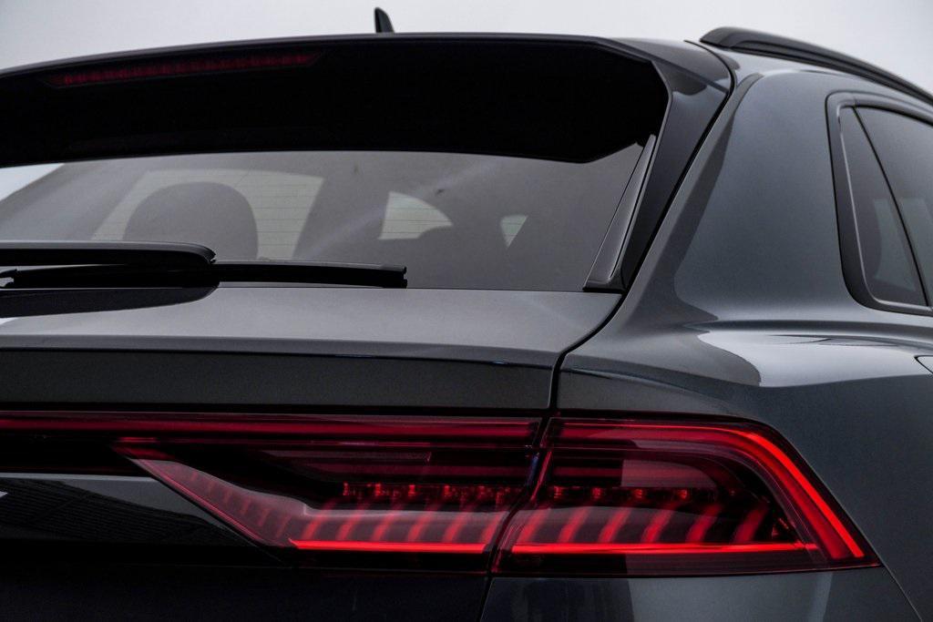 used 2020 Audi Q8 car, priced at $43,000