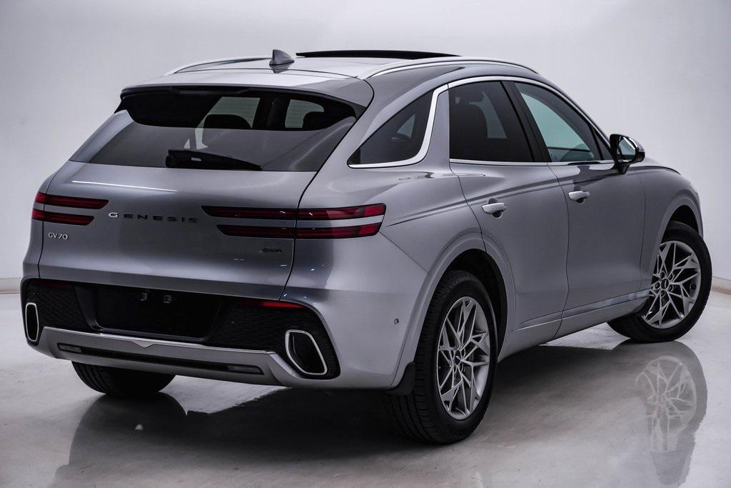 used 2023 Genesis GV70 car, priced at $34,500
