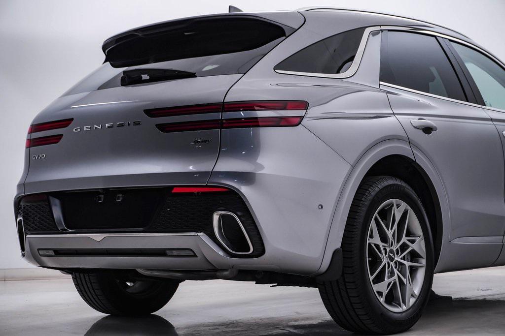 used 2023 Genesis GV70 car, priced at $34,500