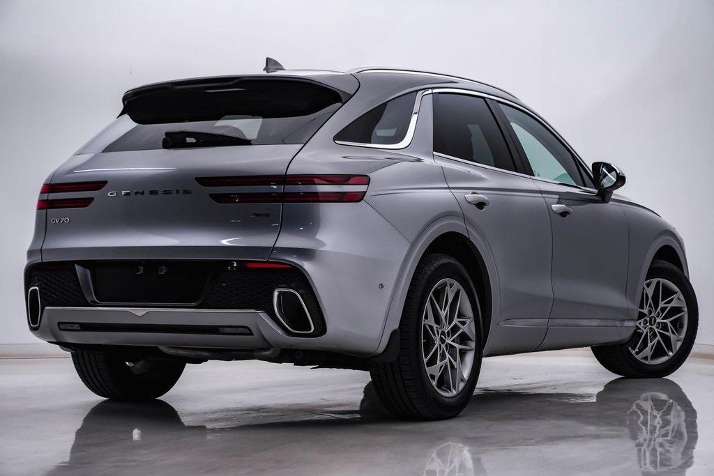 used 2023 Genesis GV70 car, priced at $34,500