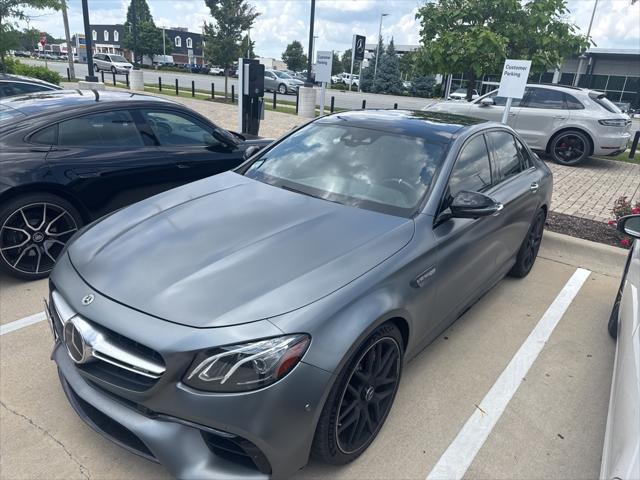 used 2018 Mercedes-Benz AMG E 63 car, priced at $51,000