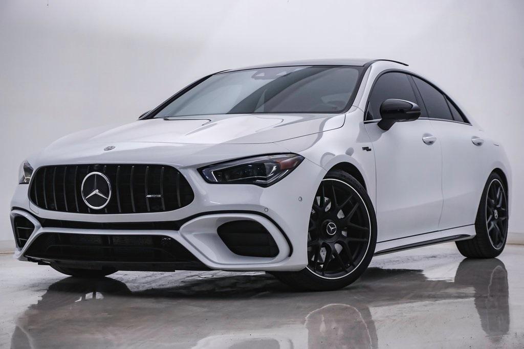 used 2022 Mercedes-Benz AMG CLA 45 car, priced at $53,500