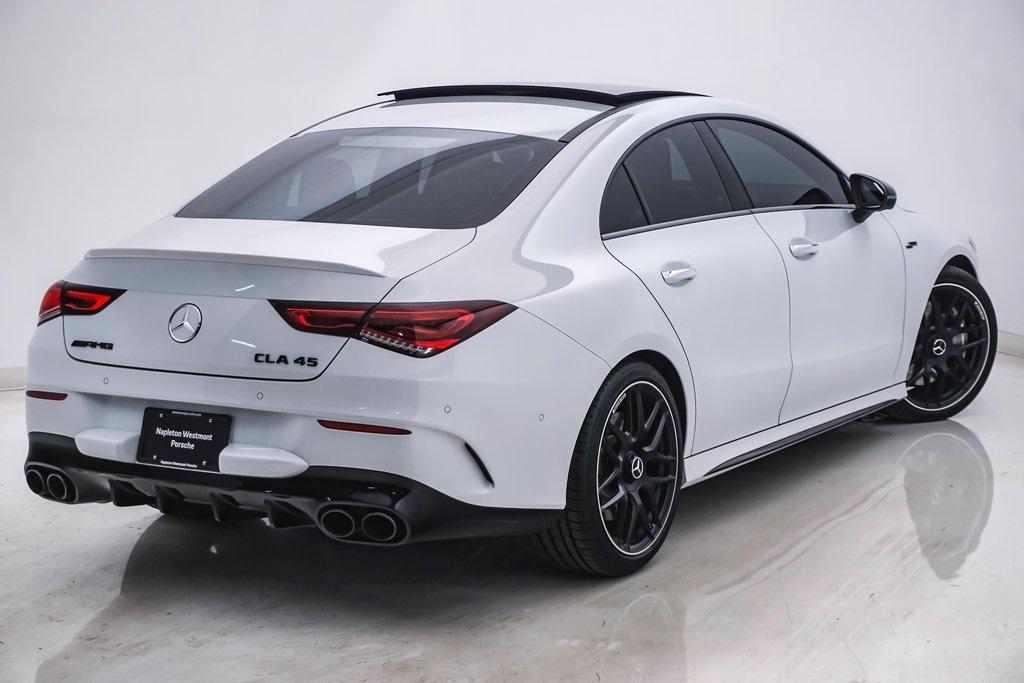 used 2022 Mercedes-Benz AMG CLA 45 car, priced at $53,500