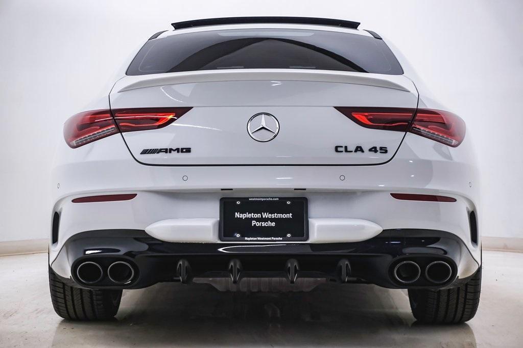 used 2022 Mercedes-Benz AMG CLA 45 car, priced at $55,000