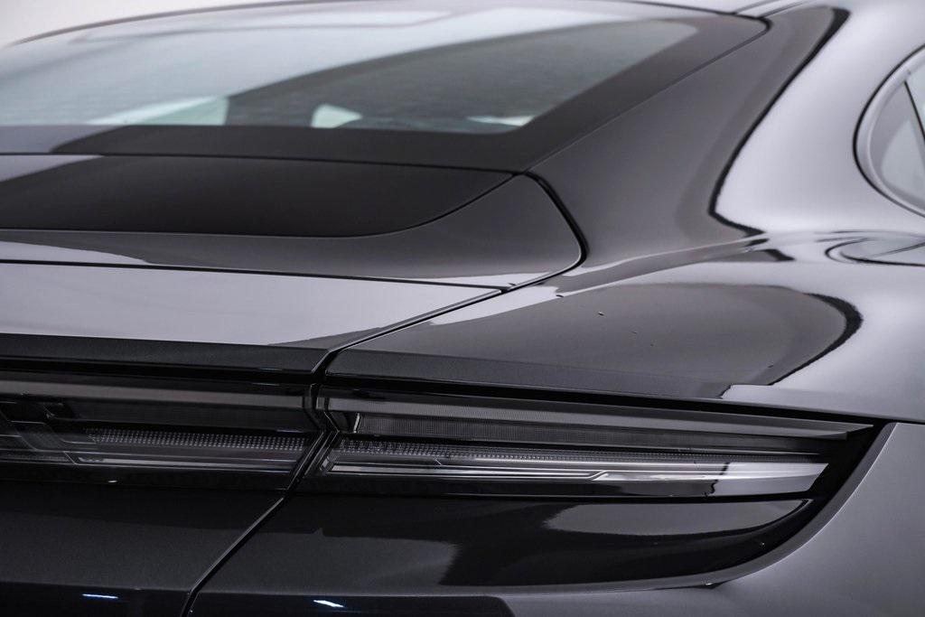 used 2025 Porsche Taycan car, priced at $107,000