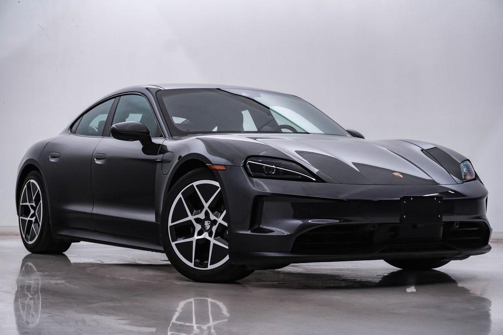 used 2025 Porsche Taycan car, priced at $107,000