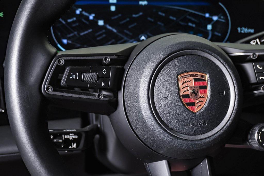 used 2025 Porsche Taycan car, priced at $107,000