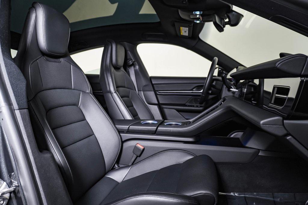 used 2025 Porsche Taycan car, priced at $107,000