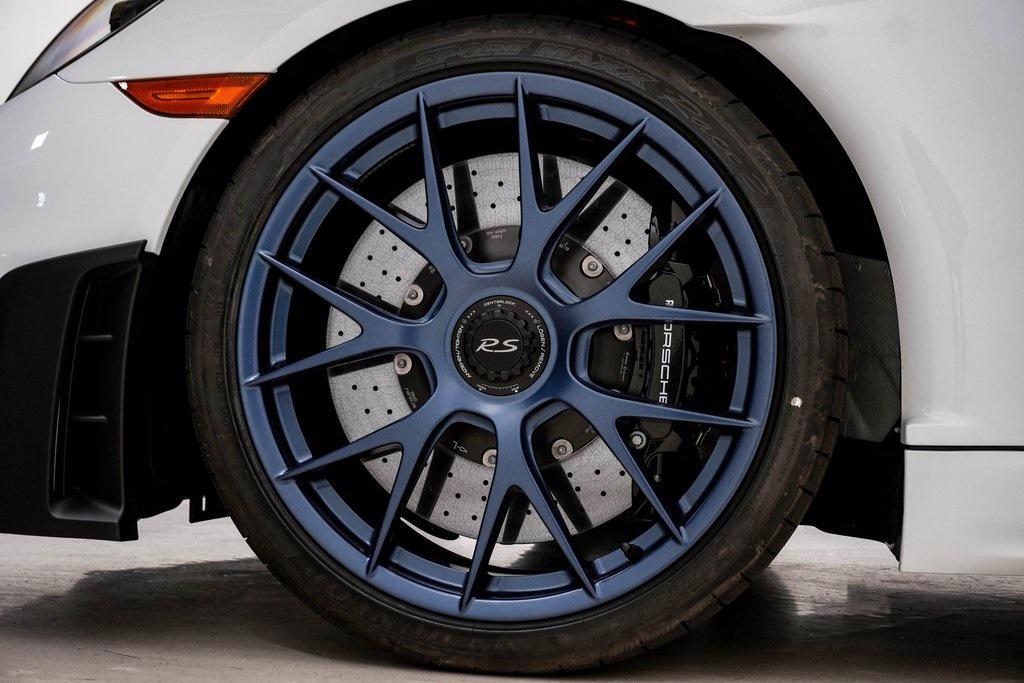 new 2025 Porsche 718 Spyder car, priced at $230,715