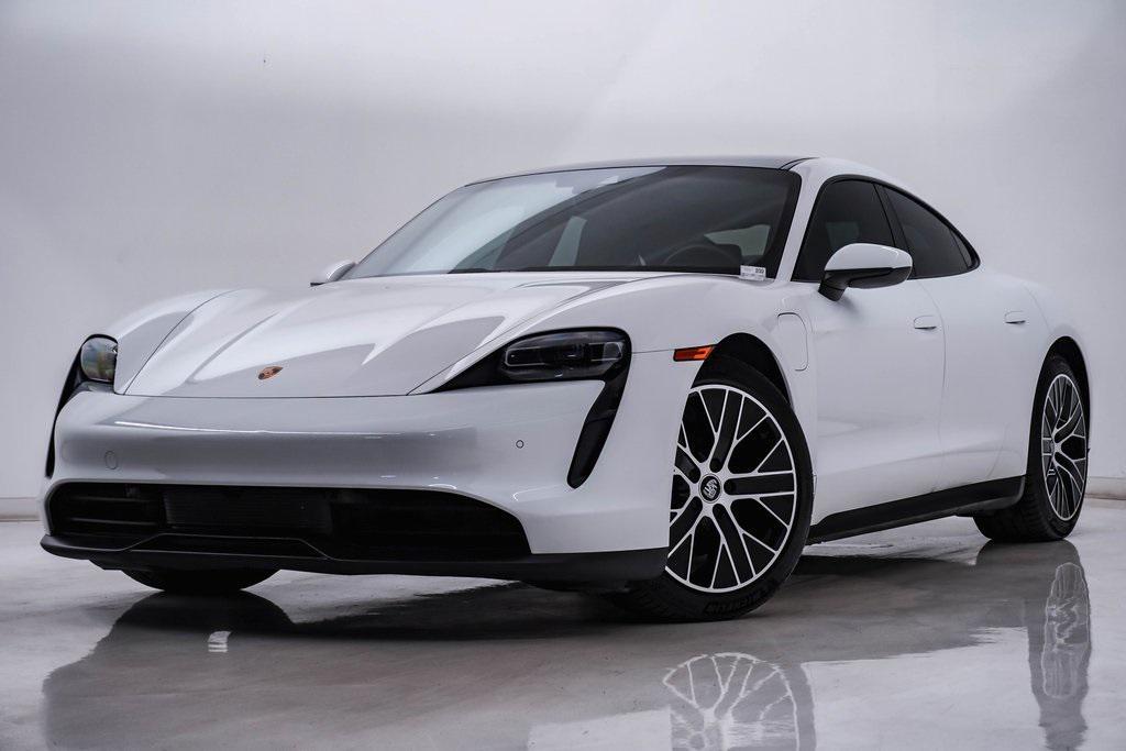 used 2022 Porsche Taycan car, priced at $58,900