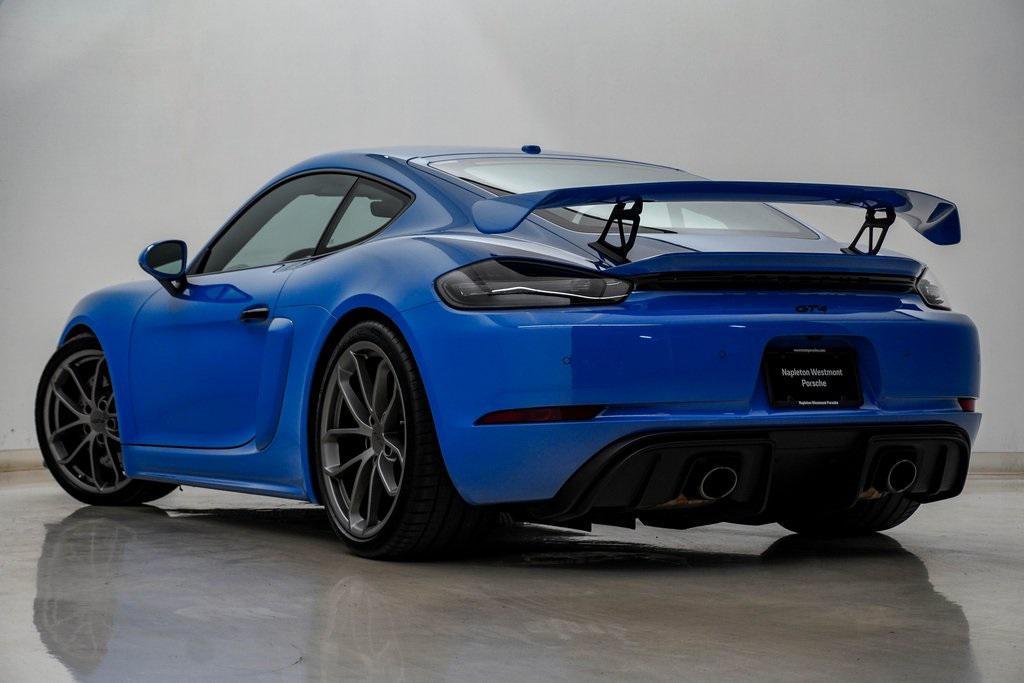 used 2022 Porsche 718 Cayman car, priced at $139,800
