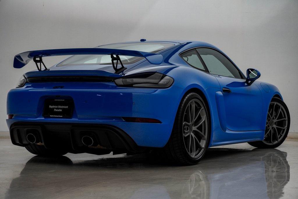 used 2022 Porsche 718 Cayman car, priced at $139,800