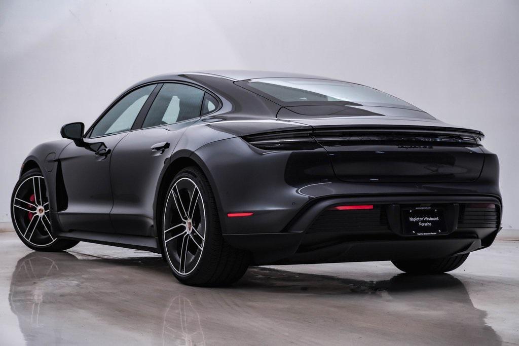 new 2025 Porsche Taycan car, priced at $138,025