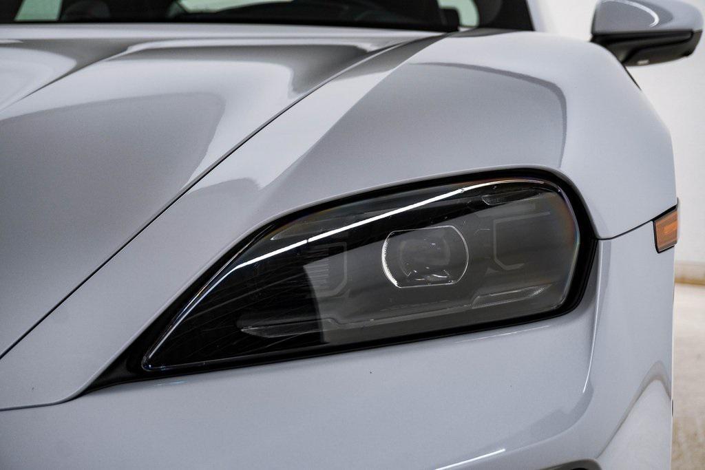 used 2025 Porsche Taycan car, priced at $99,900