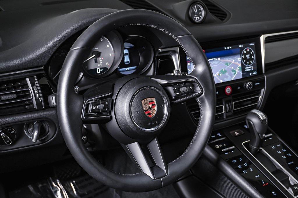 used 2024 Porsche Macan car, priced at $77,500