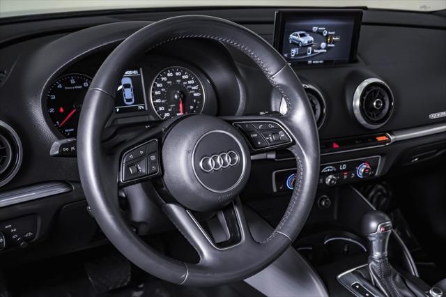 used 2018 Audi A3 car, priced at $21,500
