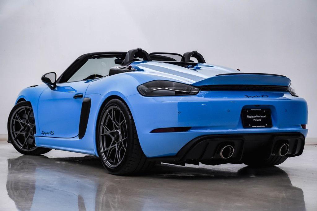 used 2025 Porsche 718 Spyder car, priced at $229,000