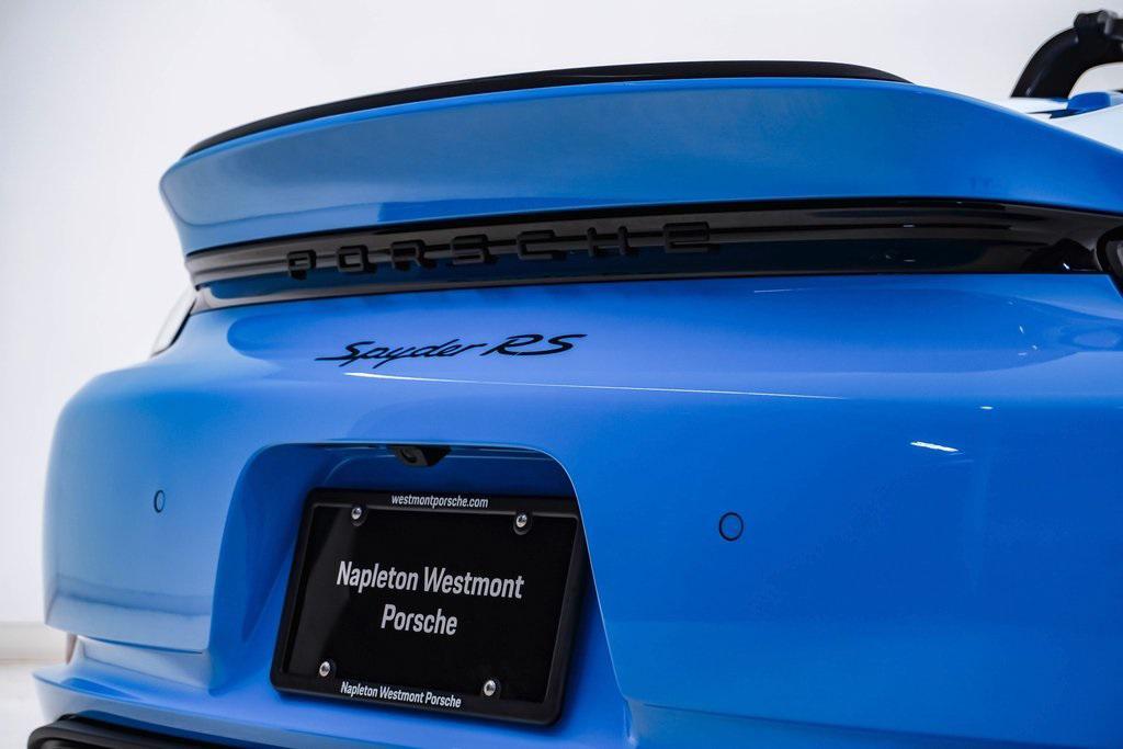 used 2025 Porsche 718 Spyder car, priced at $229,000