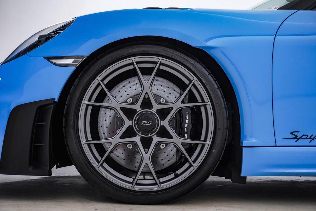 used 2025 Porsche 718 Spyder car, priced at $229,000