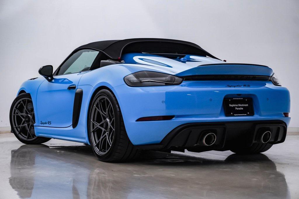 used 2025 Porsche 718 Spyder car, priced at $229,000