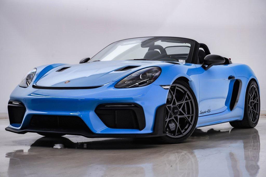 used 2025 Porsche 718 Spyder car, priced at $229,000